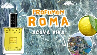 Profumum Roma Acqua Viva  От точильщика ножей до выдающегося парфюмера [upl. by Niltiak]