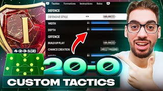 POST PATCH 200 BEST META 42312 CUSTOM TACTICS amp INSTRUCTIONS IN FC 24 ULTIMATE TEAM [upl. by Franzen310]