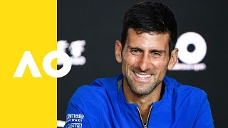 Novak Djokovic quotIt was truly a perfect matchquot  Australian Open 2019 Final Press Conference [upl. by Ugo]