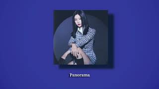 IZONE  Panorama Official Instrumental Slowed and Reverb [upl. by Teddie868]