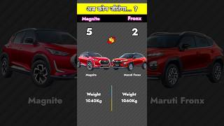 Nissan Magnite Vs Maruti Fronx shorts shortsfeed [upl. by Lowrie]