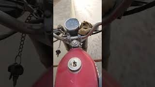 Vintage Bike a ride on Kawasaki Kh100 bike earnmoneyonline financialfreedom nature h2r [upl. by Courtenay]