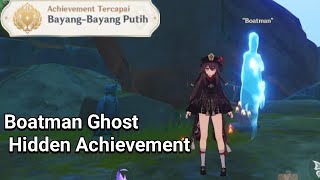 Boatman Ghost Location  Hidden Achievement  Tsurumi Island Genshin Impact [upl. by Antebi750]