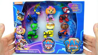 Paw Patrol Unboxing Review  PAW Patrol The Mighty Movie Toy Collection [upl. by Kinnard84]