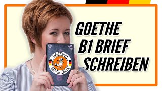 Schreiben Teil 1 Goethe Zertifikat B1  Prüfungsvorbereitung Deutsch B1 Deutsch mit Marija [upl. by Novaelc]