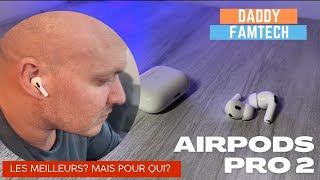 AIRPODS PRO 2 quand APPLE reprend tout a ZERO  LE TEST [upl. by Fredenburg]