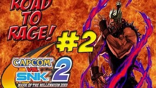 Road To Rage Shin Akuma Capcom vs SNK 2 Part 2 [upl. by Loferski]