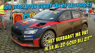 Jos Verstappen in actie tijdens Sezoensrally [upl. by Adan]