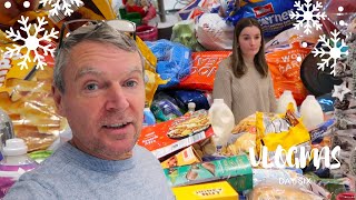 Aldi food shop FAMILY OF 20 amp Tillie and Aimee do some baking  VLOGMAS 2023🎄  The Radford Family [upl. by Niwdog]