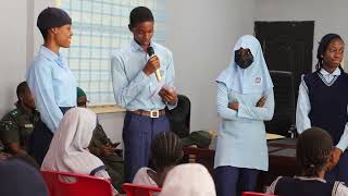 Students from Government Secondary School Garki Abuja performing during the 2024 wmbd [upl. by Amzu]