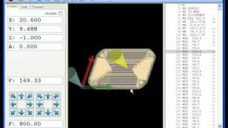 CNC USB Controller  test run [upl. by Ennaitak]