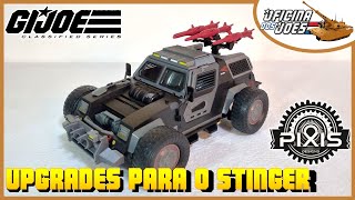 Pacotes de Upgrades para o Stinger  Pixis Design e GIJoe Classified  Review em PTBR [upl. by Aileahcim572]