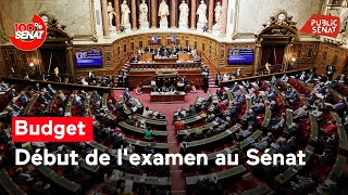 Le Sénat entame lexamen du budget 2025 [upl. by Gonick]