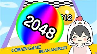 SCORE DOUBLE quotAZquot IS REAL KAH   BALL RUN 2048 [upl. by Tnarg]