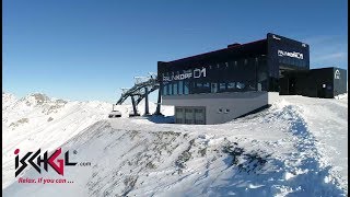 Die neue Sesselbahn Palinkopfbahn D1 in Ischgl ist fertig gestellt [upl. by Aikaz35]