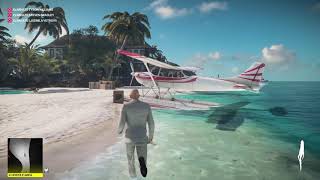 Hitman 2 Haven Island  Master Difficulty Synchronized Drowning Silent Assassin Suit only [upl. by Brynn]