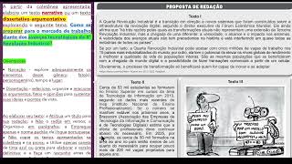 Oficina de Redação Fatec  Parte 1  Entendendo as instruções para a redação [upl. by Yendic]