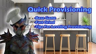 Fast Provisioning Materials  Fast Provisioning Skill  ESO Elder Scrolls Online  2022 [upl. by Saul]