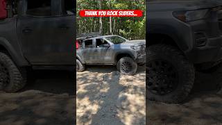 Rock Slider HIT 4x4 offroad camping automobile adventure hit fun chevy overland watch [upl. by Conroy541]