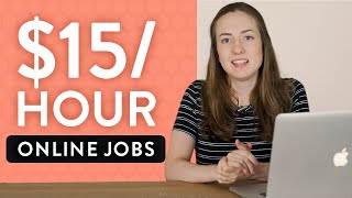 10 Online Jobs That Pay 15hr or More for Students in 2023 [upl. by Aniram]