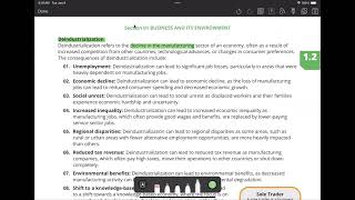 Deindustrialisation and its Consequences  As level Business [upl. by Atalya833]