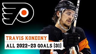 Travis Konecny 11 All 31 Goals of the 202223 NHL Season [upl. by Lenes]