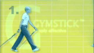 Gymstick Nordic Walking technique [upl. by Honey]