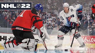 NHL 22 WORLD JUNIORS 1 GOING FOR GOLD [upl. by Hoffert]