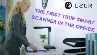 CZUR Scanner｜First smart and fast scanner in the office [upl. by Droc]