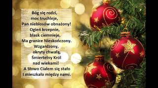 Klawierman  Bóg się rodzi moc truchleje lyrics [upl. by Enneirda]