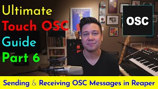 Sending amp Receiving OSC Messages in Reaper Ultimate Guide to TouchOSC [upl. by Adnilra]