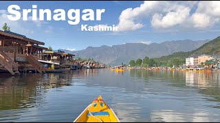 Srinagar Kashmir  Dal Lake  Boat House  Shikara Ride Shankaracharya Temple Manish Solanki Vlogs [upl. by Refinnej606]