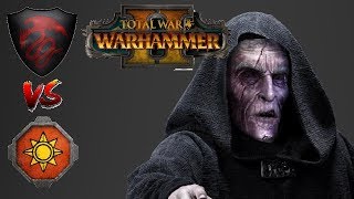 GHORST META  Vampire Counts vs Lizardmen Mortal Empires  Total War Warhammer 2 [upl. by Nnahgaem532]