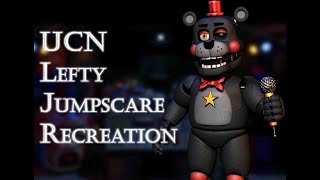 Lefty UCN Jumpscare Recreation With Behind the scenes [upl. by Hait]