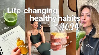 6x LifeChanging Healthy Habits in 2024  How to Build Motivation Consistency amp a Positive mindset [upl. by Tedmann]