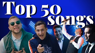 Top 50 Jewish Songs EVER  Jewish Singers [upl. by Eelime]