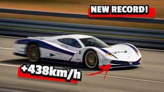 NEW SPEED RECORD  437kmh  Aspark Owl Hypercar [upl. by Ileek]