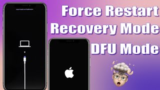 Force Restart iPhoneEnter iPhone Recovery ModeDFU mode4 Free Ways [upl. by Eiroj]