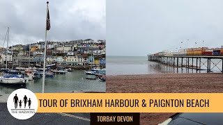 Brixham Harbour amp Paignton Beach  Quick Tour Of Torbay  Things to See in Devon [upl. by Irt]