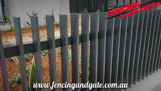 Blade Fencing  Colorbond Ozzybound Fencing  Adenbrook Homes Product Feature [upl. by Felicdad]