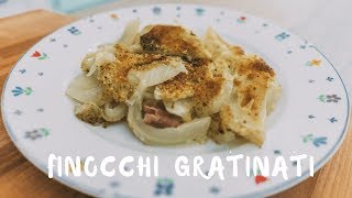 Finocchi gratinati al forno  Ricetta light [upl. by Xenos]