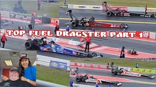 Top Fuel Dragster Part 1 NHRA Gatornational Gainesville 2024DragRacing20 [upl. by Cati428]