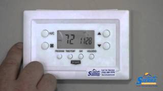 How to program your Bryant thermostat [upl. by Auhel]