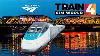 TSW4Timelapse NEC New YorkTrenton Acela Express Amtrak2153 Boston South to Washington 09583 [upl. by Mervin]