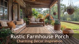 Vintage and Rustic Rustic Farmhouse Porch Decor Inspiration [upl. by Griffin]