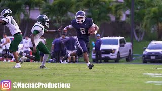 Waianae High School JV Football Highlights vs Aiea  Playoffs 102024 [upl. by Yrro300]