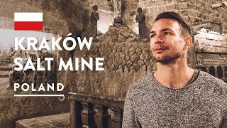 MUST VISIT Krakow Salt Mines  Wieliczka Salt Mine Tour  Poland Travel Vlog 2018 [upl. by Larimore338]