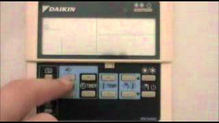 Daikin ASHP controller  1st video  Heating [upl. by Ilarin601]