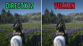 Red Dead Redemption 2  DIRECTX 12 vs VULKAN  Which One Is Better [upl. by Yrrak]