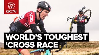 Racing The Worlds Toughest CycloCross Race  GCN Presenter Challenge [upl. by Torto467]